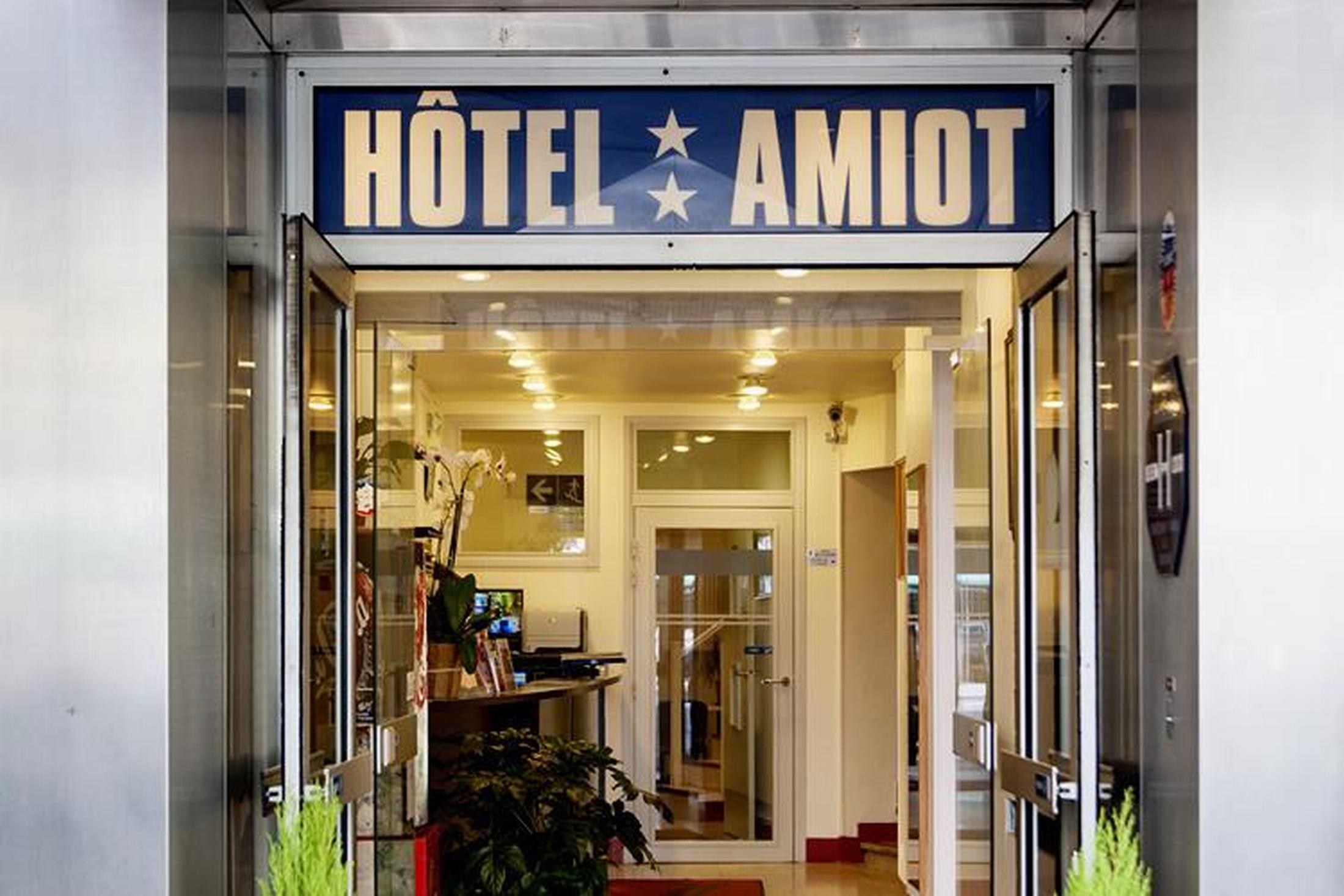 Amiot Hotel Paris Eksteriør billede