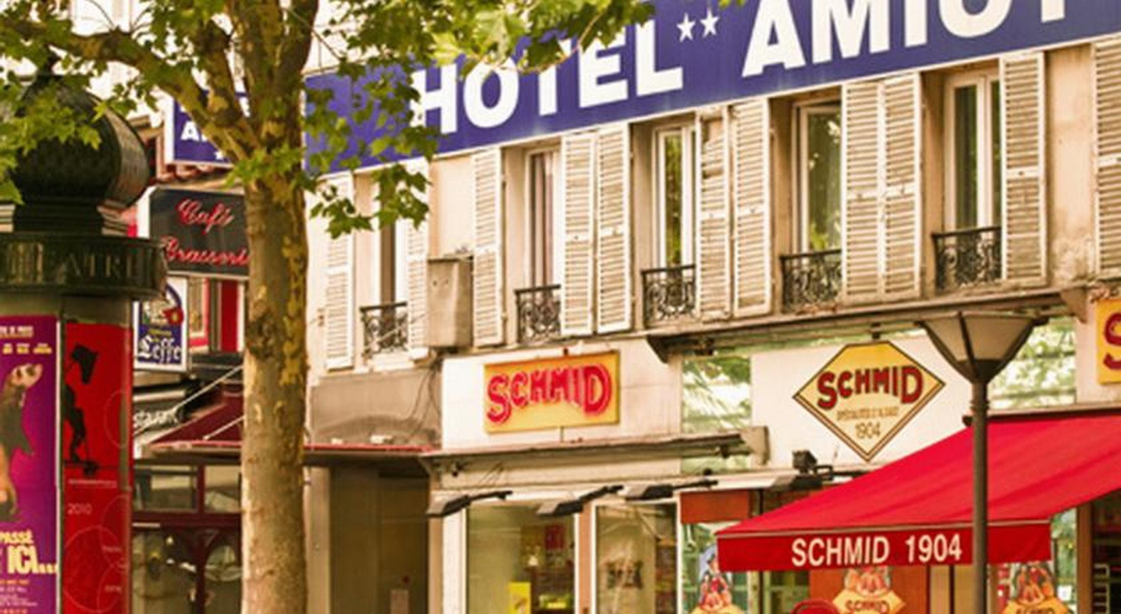 Amiot Hotel Paris Eksteriør billede