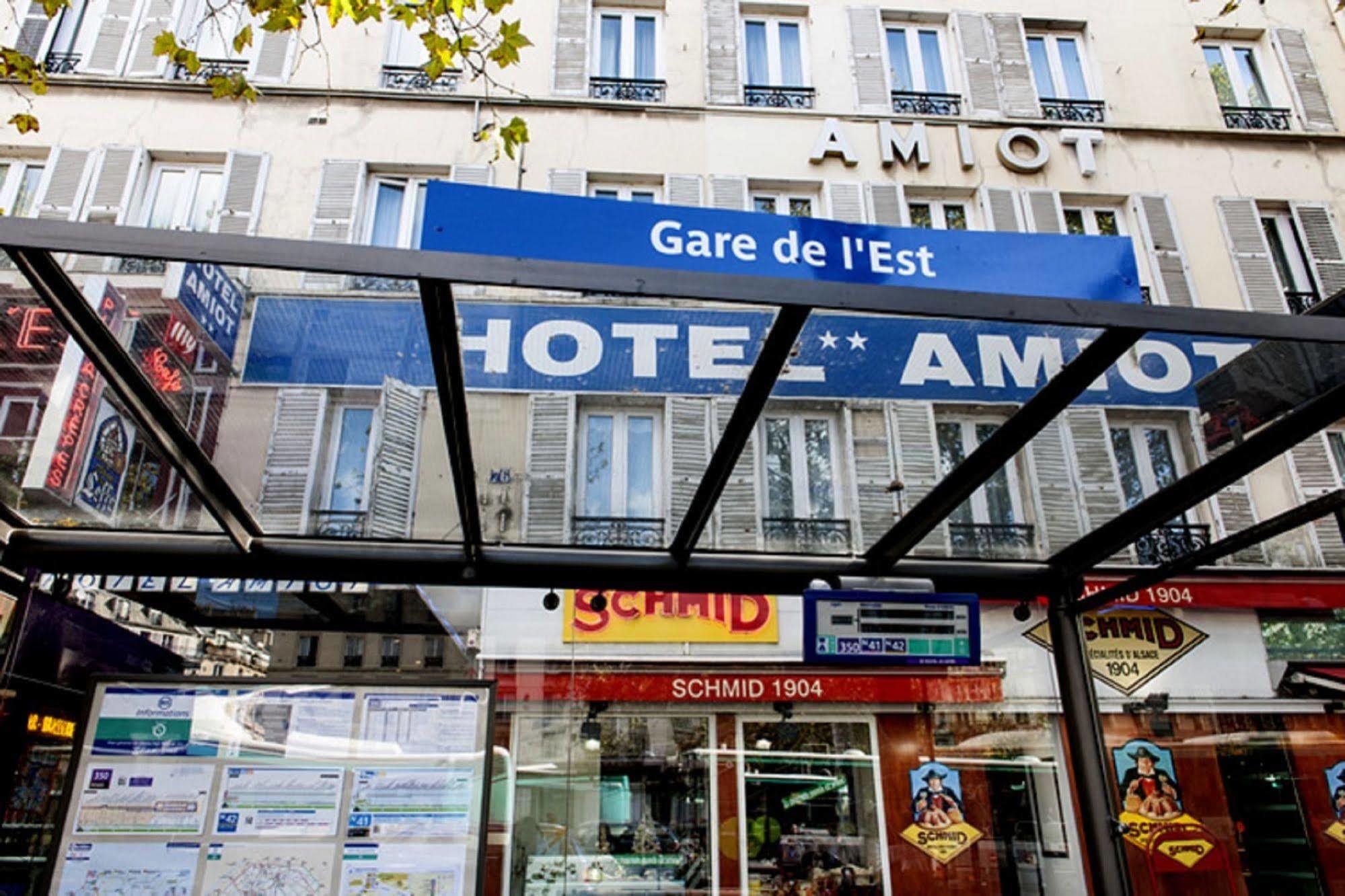 Amiot Hotel Paris Eksteriør billede